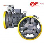 موتور گیربکس ایمن فرشباف NEW ELECOM -7.3 KW-VVVF-1M/S