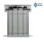 درب سیما تکسان تمام اتوماتیک طبقه تلسکوپی 80 دو لته