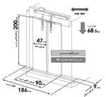 درب یاران تمام اتوماتیک کابین سانترال 90 دو لته - Image 2